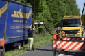 LKW in Boeschung A 3 Rich Frankfurt Hoehe Roesrath Lohmar P081